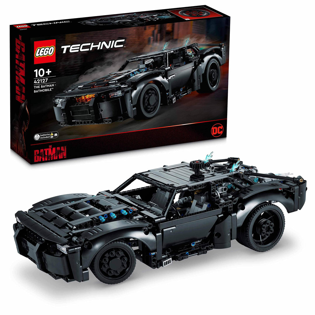 LEGO 42127 Technic BATMANS BATMOBIL Spielzeugauto, Modellauto-Bausatz aus dem Batman-Film von 2022 m