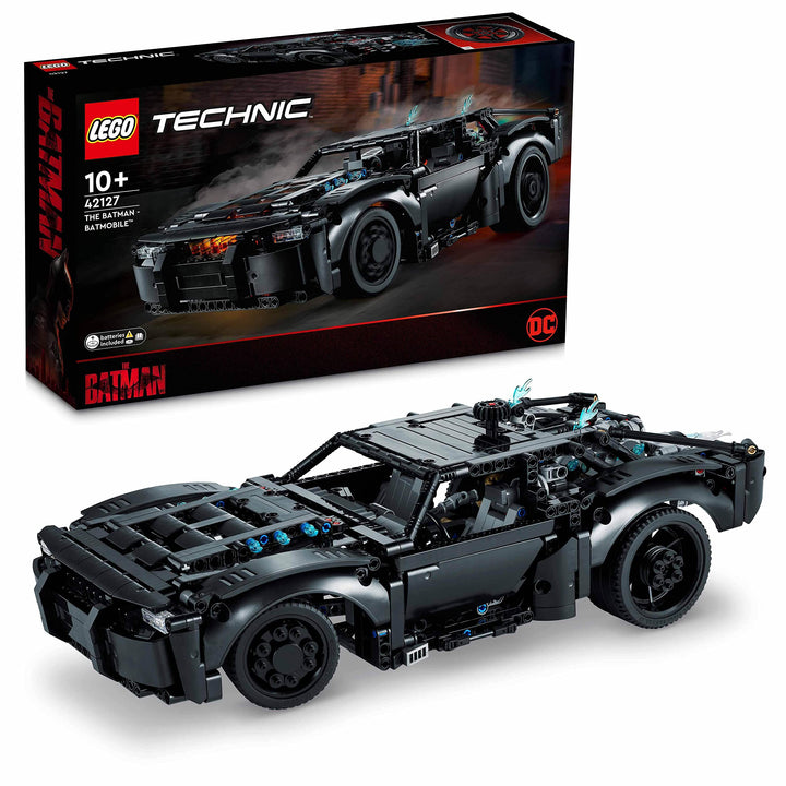 LEGO 42127 Technic BATMANS BATMOBIL Spielzeugauto, Modellauto-Bausatz aus dem Batman-Film von 2022 m
