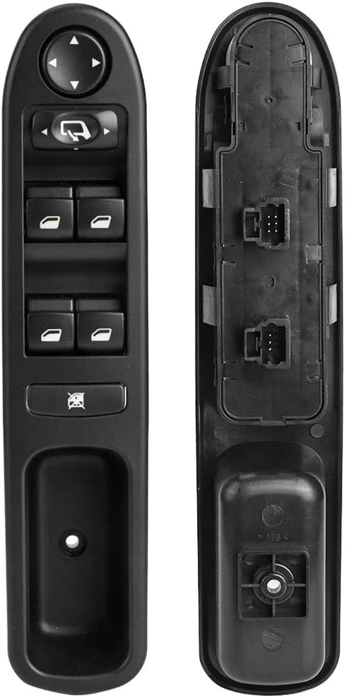 Fensterheberschalter ABS Electric Master Window Control Switch Ersatzzubehör 6554.KT Passend für 307