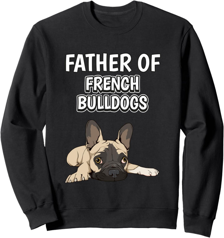 Herren Jungen Frenchie Papa Vatertag Französische Bulldoge Sweatshirt