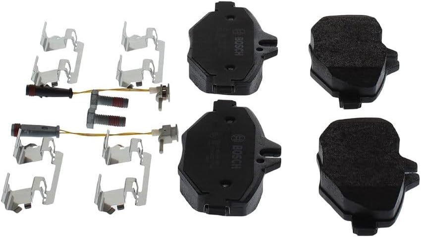 Bosch BP1197 Bremsbeläge - Vorderachse - ECE-R90 Zertifizierung - vier Bremsbeläge pro Set