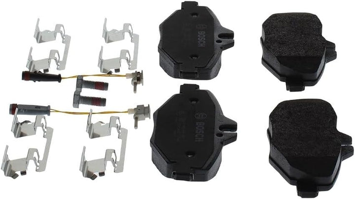 Bosch BP1197 Bremsbeläge - Vorderachse - ECE-R90 Zertifizierung - vier Bremsbeläge pro Set