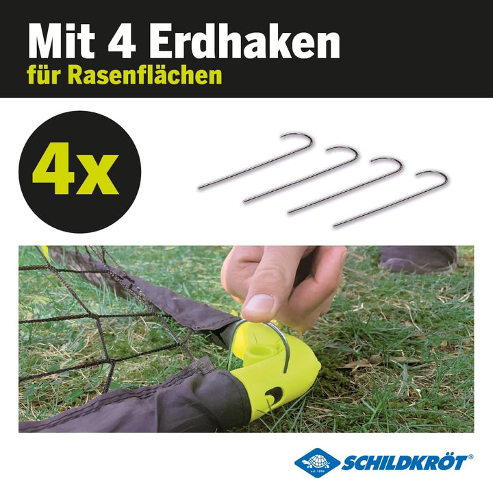 Schildkröt® Folding Soccer Goal, foldable soccer goal with innovative folding technology, made of pl