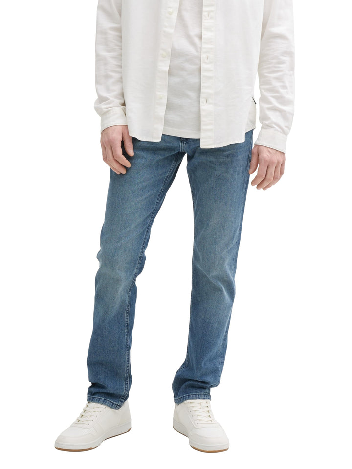 TOM TAILOR Herren Marvin Straight Jeans 28W / 32L 10281 - Mid Stone Wash Denim, 28W / 32L 10281 - Mi