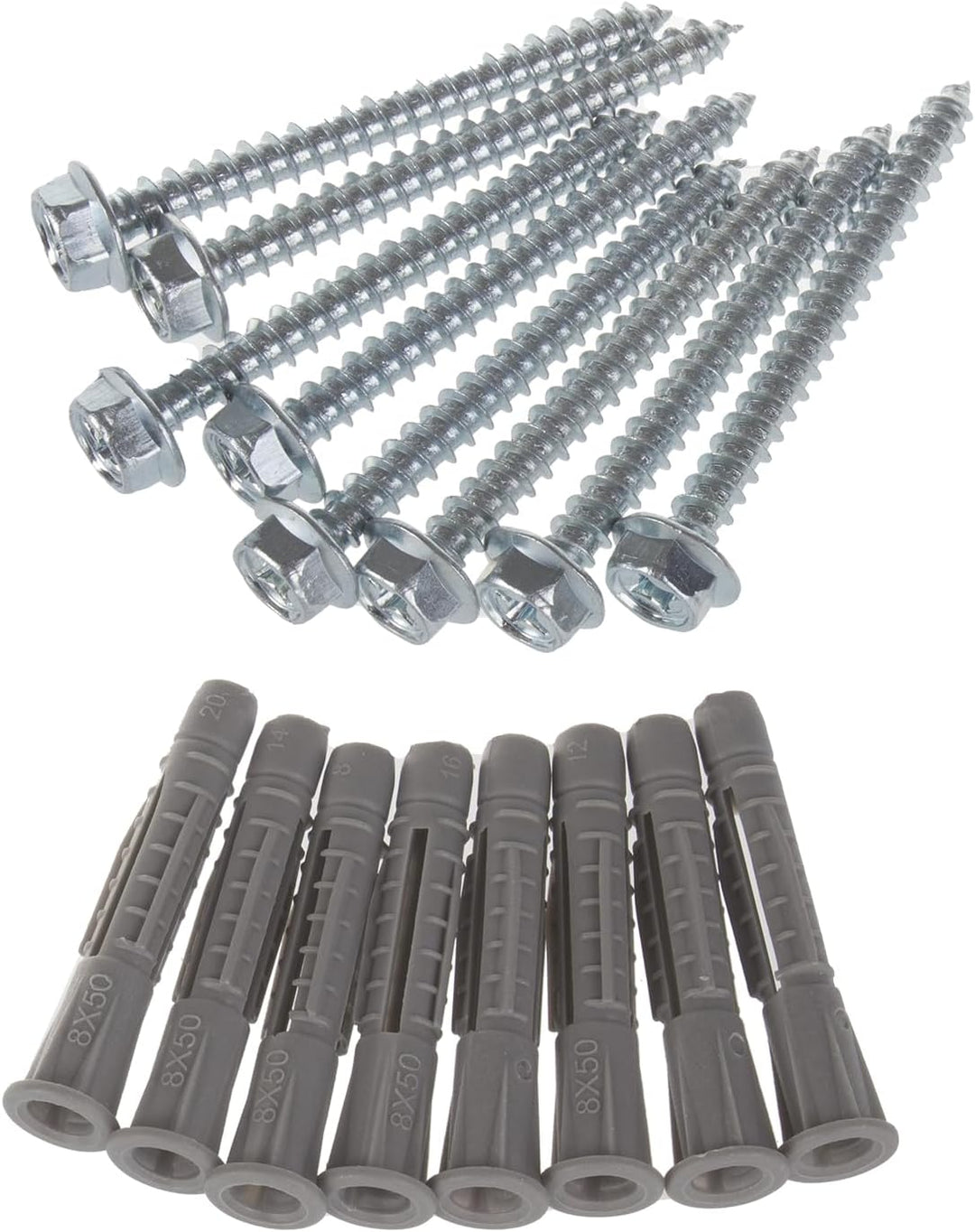 Maclean MC-437 Universal Wandhalterungen für Reifen, Räder, Leiter, Fahrrad, Gartenschlauch | aus St