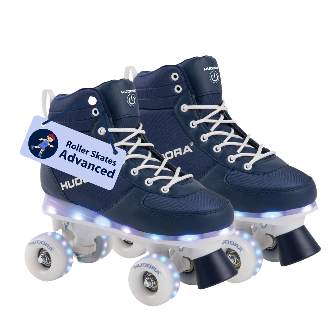 VORBESTELLUNG: Roller Skates Advanced, Navy LED, Gr. 29-38 31/32, 31/32