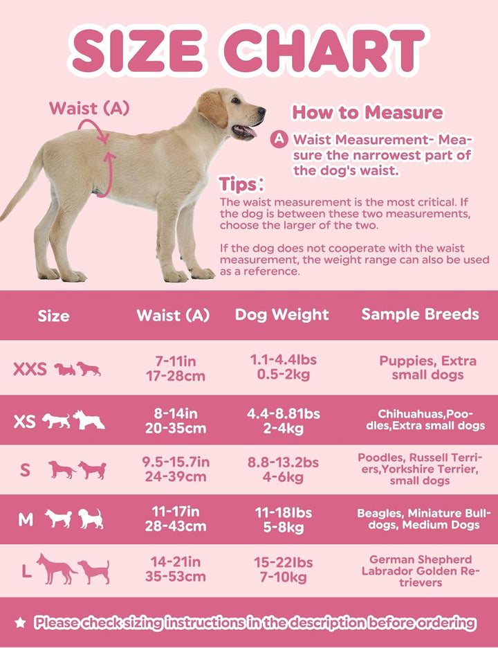 Dono Wegwerf-Hundewindeln weiblich, 48 Stück, super saugfähig auslaufsicher, Hundewindeln weiblich f