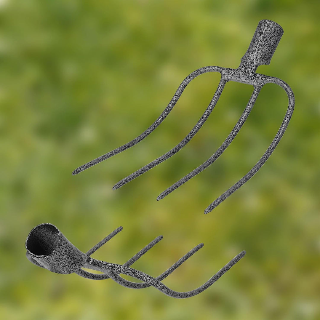 KOTARBAU® Forke 4 Zinken Heugabel Mistgabel Mistforke Gartengabel Gartenforke Dunggabel Spatengabel