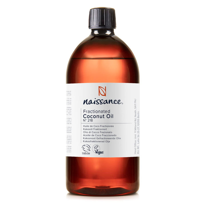 Naissance Kokosöl Fraktioniert (Nr. 218) - 870ml - Rein, Natürliches, Flüssig, Nährend & Pflegend fü