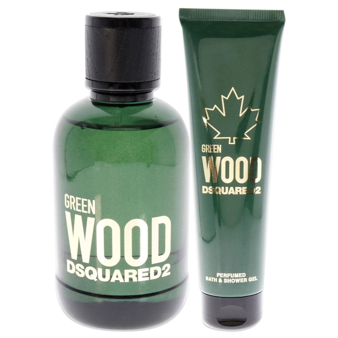Dsquared2 Green Wood EDT 100ml + SG 150ml M
