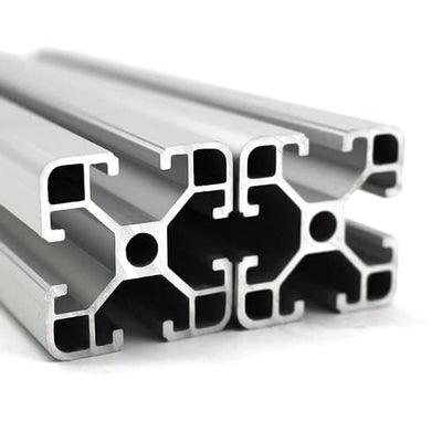 12 StückStrebenprofil Alu-Profil Nut 8 40x40 Zuschnitt 600 mm 600 mm 12 Stück, 600 mm 12 Stück