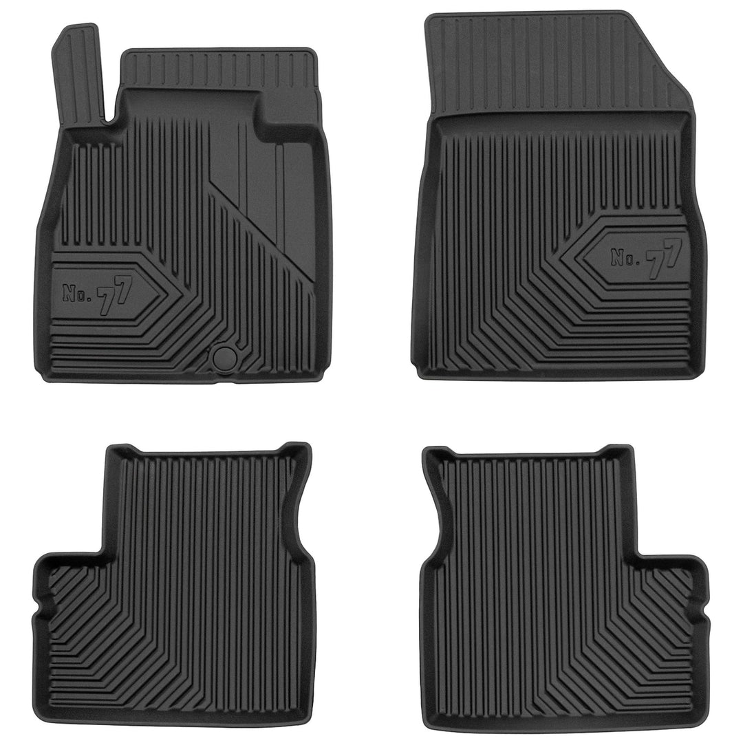 SMK Gummimatten auto fussmatten Satz für Nissan Micra K13 2010-2016 Erleben Sie einen neuen Standard