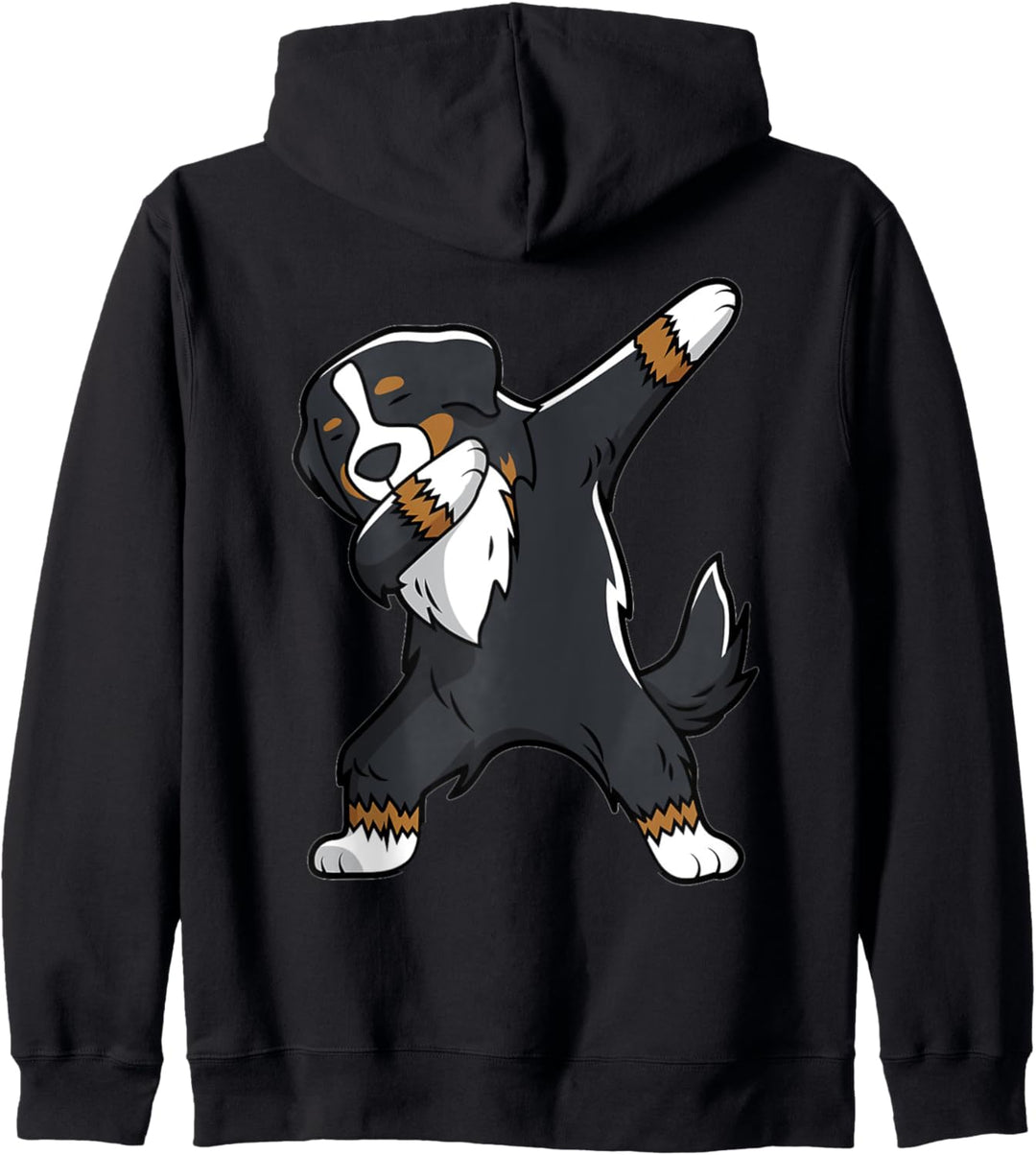 Dabbing Bernese Mountain Dog Kapuzenjacke