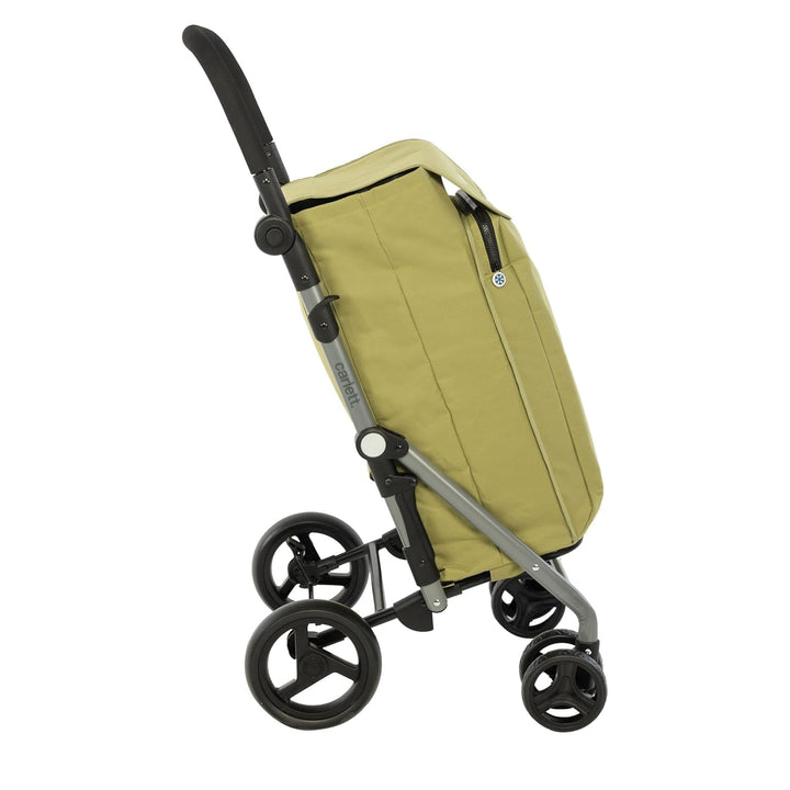 Carlett - Lite Family Lett470 |Warenkorb | Zusammenklappbarer Einkaufswagen | 4 Räder | Verstellbare