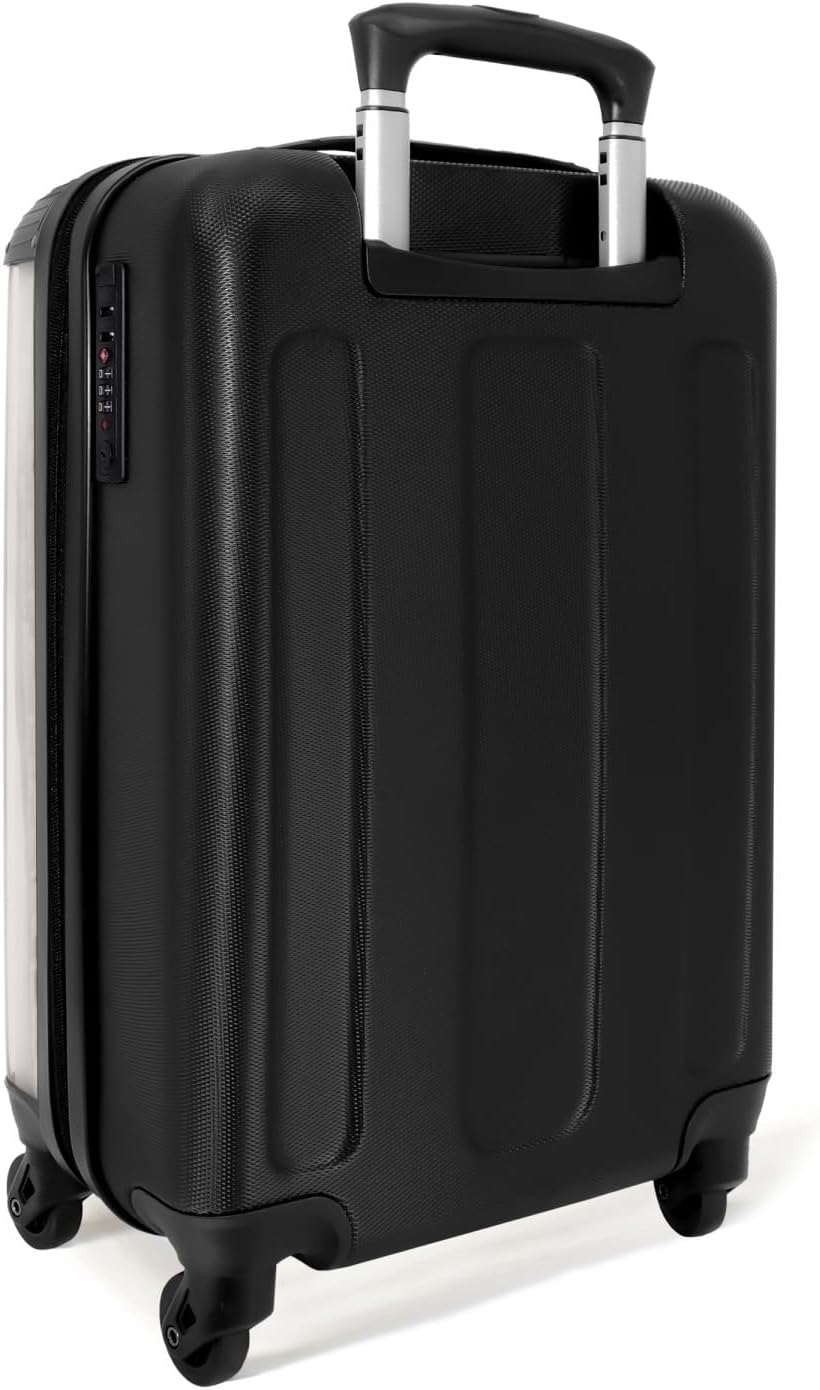 NoBoringSuitcases.com® Koffer Handgepäck Trolley Rollkoffer Kleine Reisekoffer - Frosch - Grün - Aqu