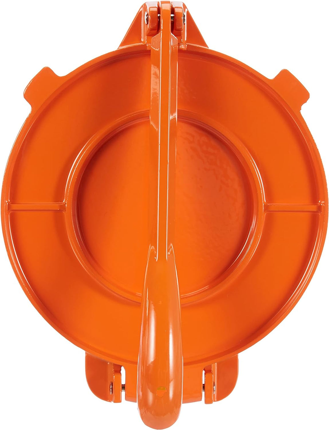 Ibili 799820 Tortillapresse 20 cm aus Aluminium, orange
