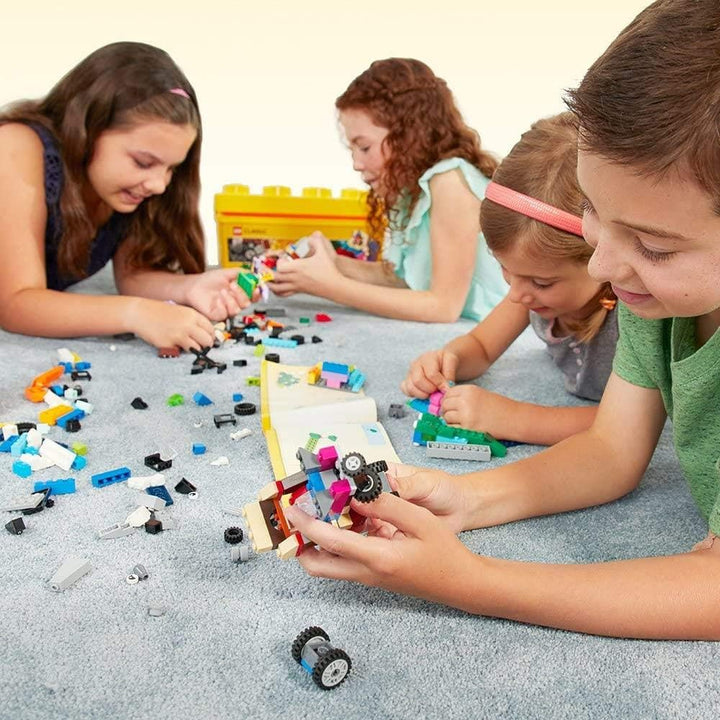 LEGO 10696 Classic Mittelgrosse Bausteine-Box, Bausteine mit Aufbewahrungsbox für Kinder, Geschenk f