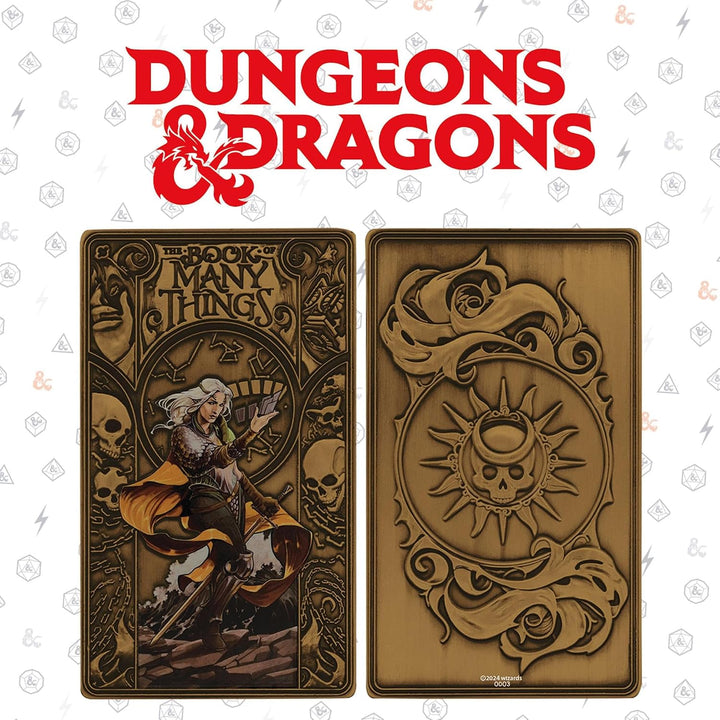 Dungeons &amp; Dragons Lingot Book of Many Things Limited Edition