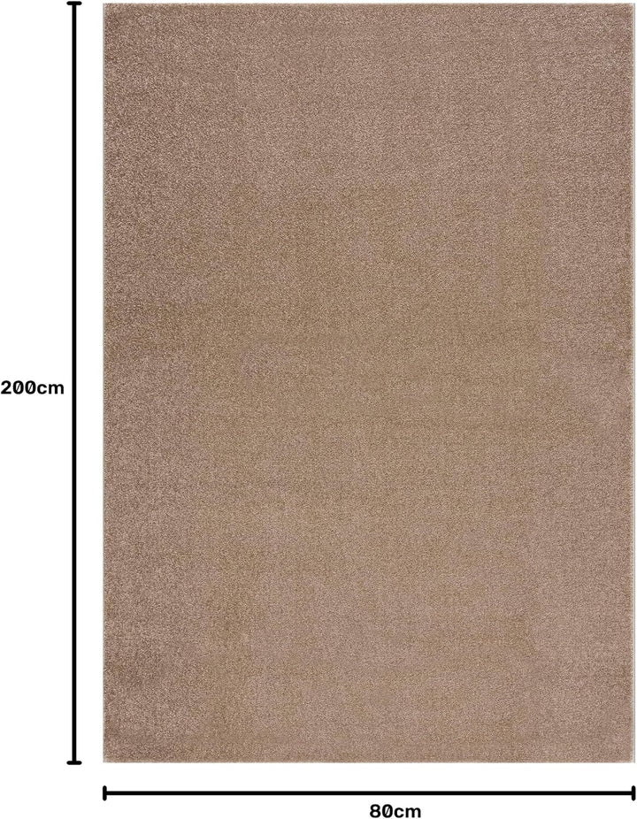Impression Kurzflor-Wohnzimmerteppich - Schlichte Moderne Teppiche für Schlafzimmer, Büro, Flur, Küc