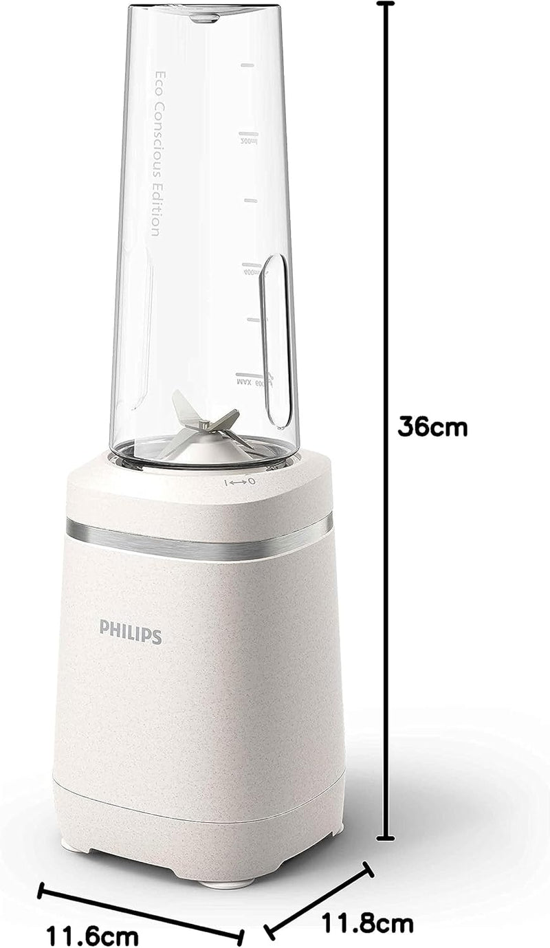 Philips Standmixer – Eco Conscious Edition, 350 Watt, ProBlend-Technologie, Tritan Renew™ Becher, BP