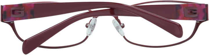 Guess GU2412 52O92 Guess Brille Gu2412 O92 52 Oval Brillengestelle 52, Rot