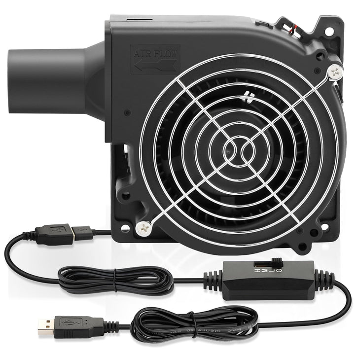Wathai 120mm x 32mm USB Radiallüfter Gebläse Lüfter Turbinen mit Drehzahlregler für PC, Aufblasen, K