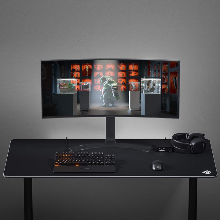 SteelSeries QcK 3XL - Gaming-Oberfläche - Optimiert für Kapillarproben - Maximale Kontrolle - Schwar
