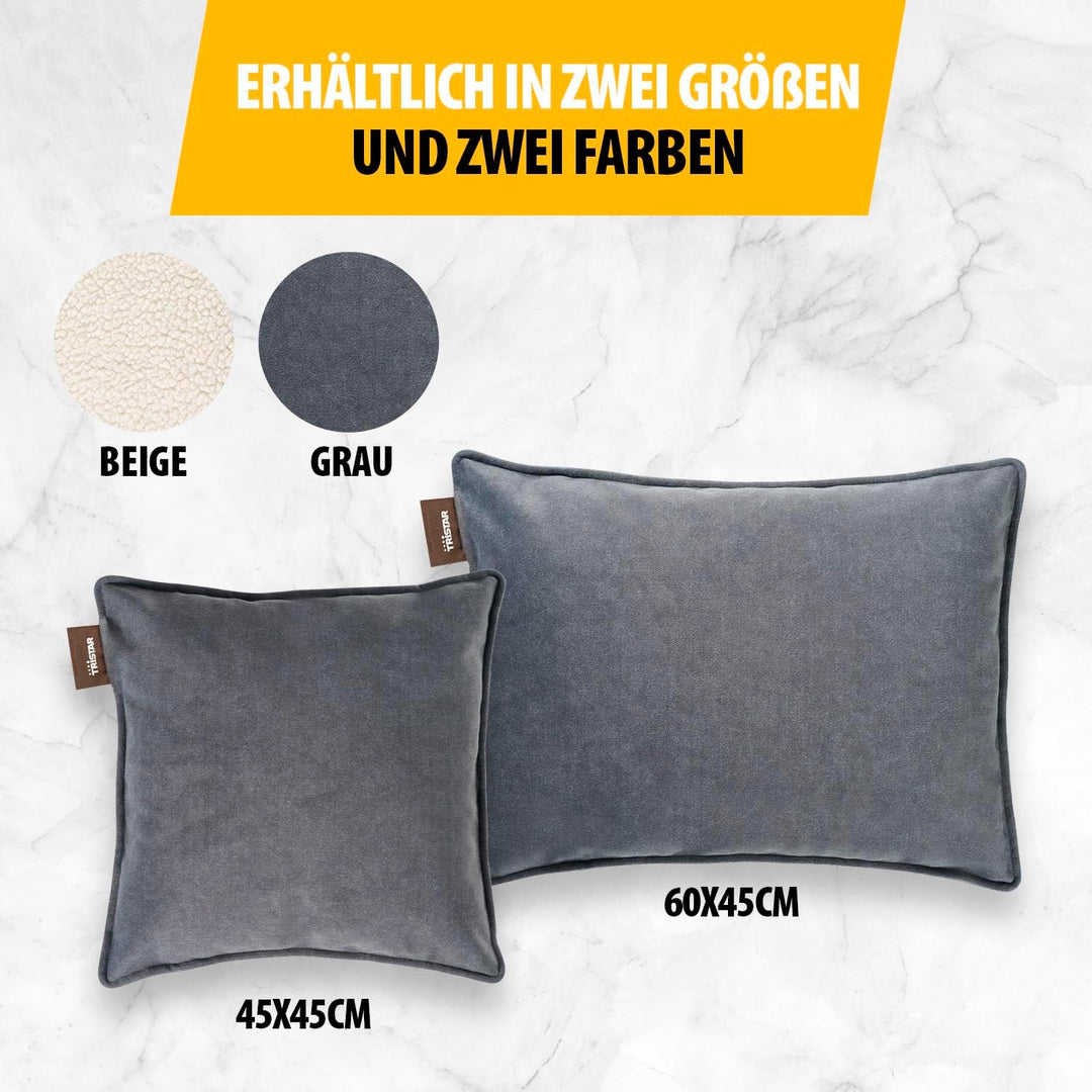 Tristar Kabelloses Heizkissen, 60x45 cm, 5.000 mAh Powerbank, 3 Temperaturstufen, 10 Min Aufheizzeit