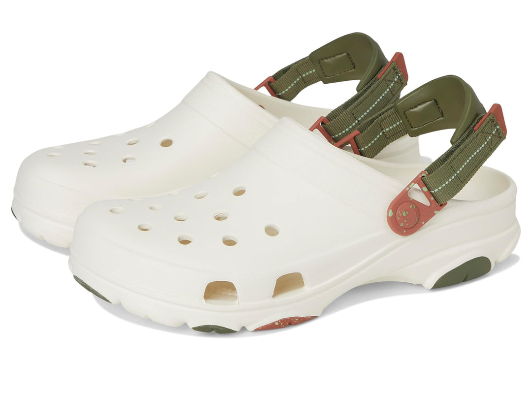 Crocs Unisex Classic All Terrain Clogs 36/37 EU Chalk, 36/37 EU Chalk
