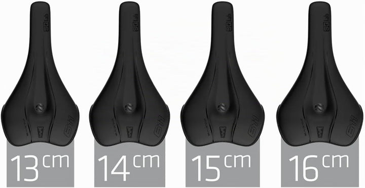 SQlab 611 Ergowave S-Tube, MTB Tech &amp; Trail Fahrradsattel 15 cm Schwarz, 15 cm Schwarz