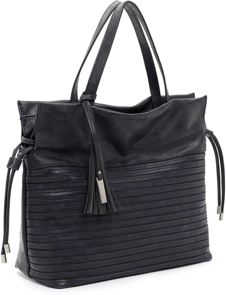 Tamaris Shopper Liane 32214 Damen Handtaschen Mustermix Einheitsgrösse Blue 500, Einheitsgrösse Blue