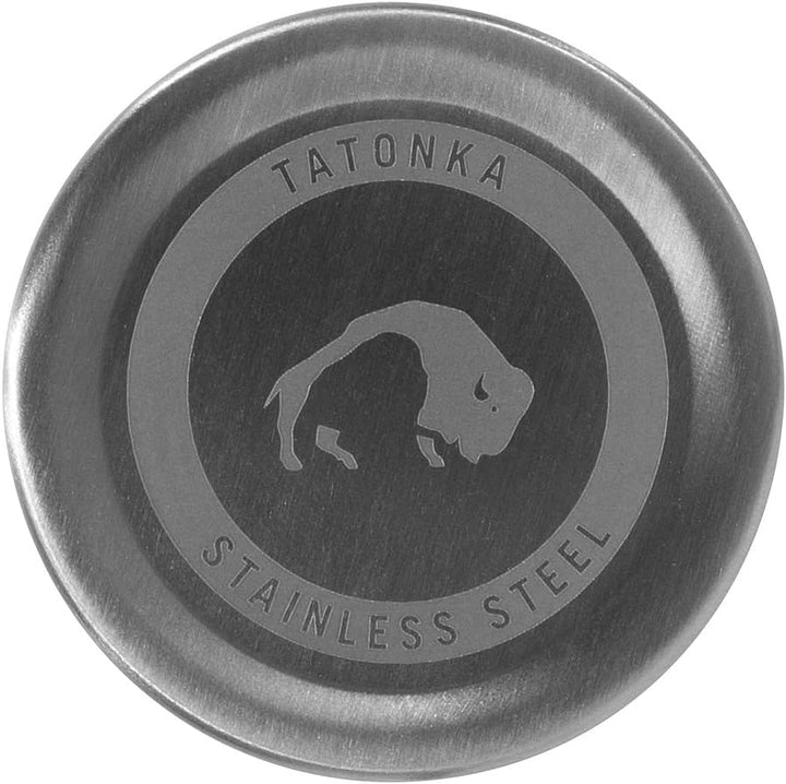 Tatonka Edelstahl Trinkflasche Steel Bottle Premium (500ml / 750ml / 1000ml) - Bruchsichere Wasserfl