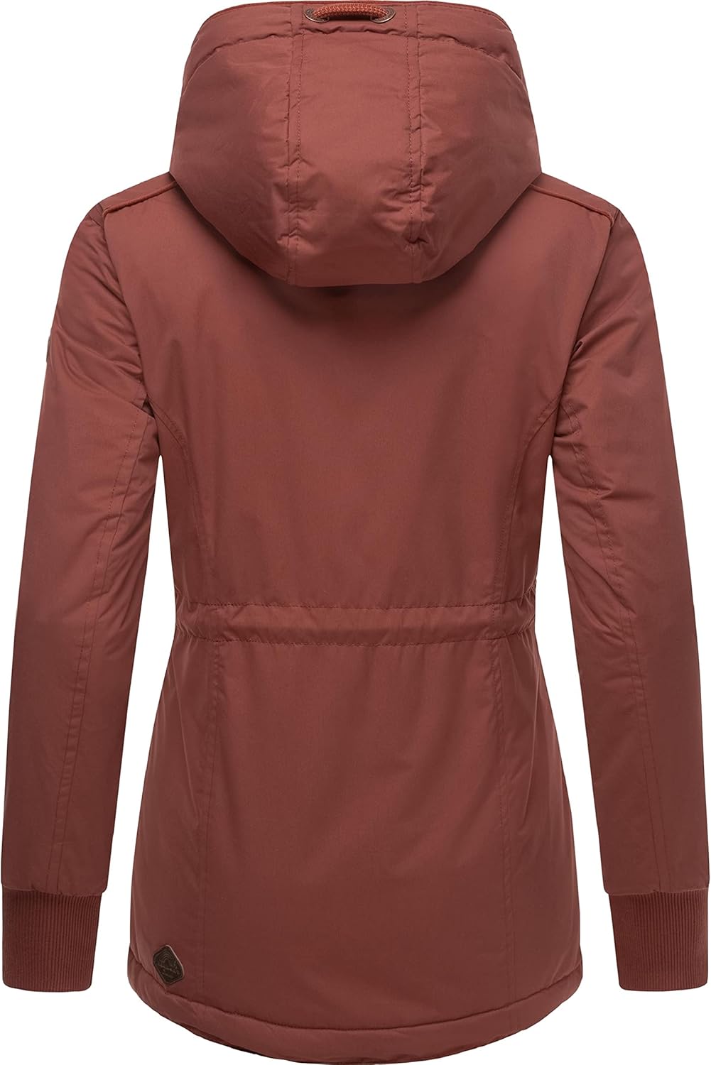 Ragwear Damen Winterjacke Outdoorjacke wasserdicht mit Kapuze YM-Danka XS-6XL L Terracotta022, L Ter