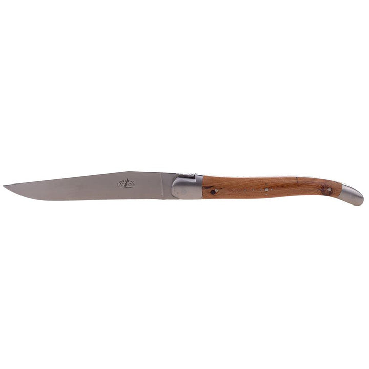 Forge de Laguiole Steakmesser, Wacholder, rostfrei