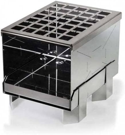Petromax Feuerbox 4 Stück für fb1 Füsse, Silber, fb 1