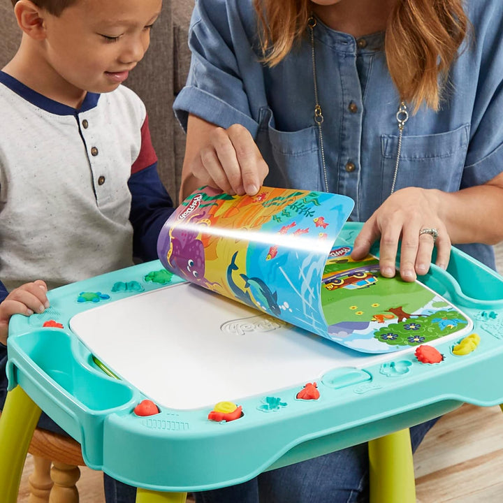 Play-Doh Knet- & Kreativ-Tisch Kinderspielzeug, 3+ Jahre