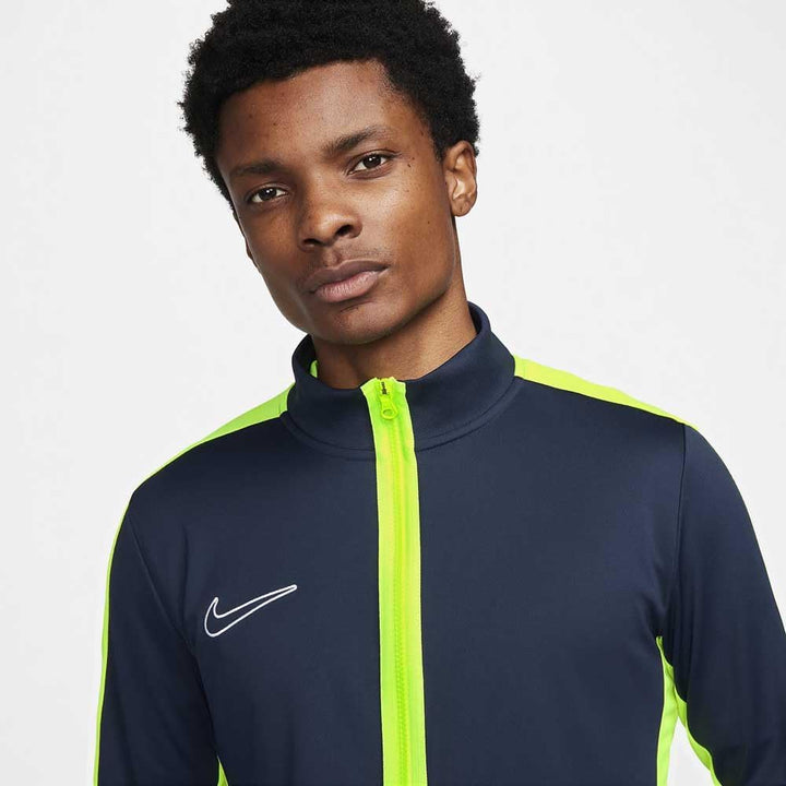 NIKE Herren M Nk Df Acd23 Trk Jkt K Jacket S Obsidian/Volt/White, S Obsidian/Volt/White