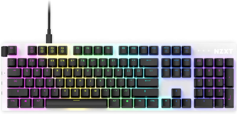 Nzxt Function - KB-1FSDE-WR - Mechanische Gaming Tastatur - MX-kompatible Hot-Swap-fähige Switches -