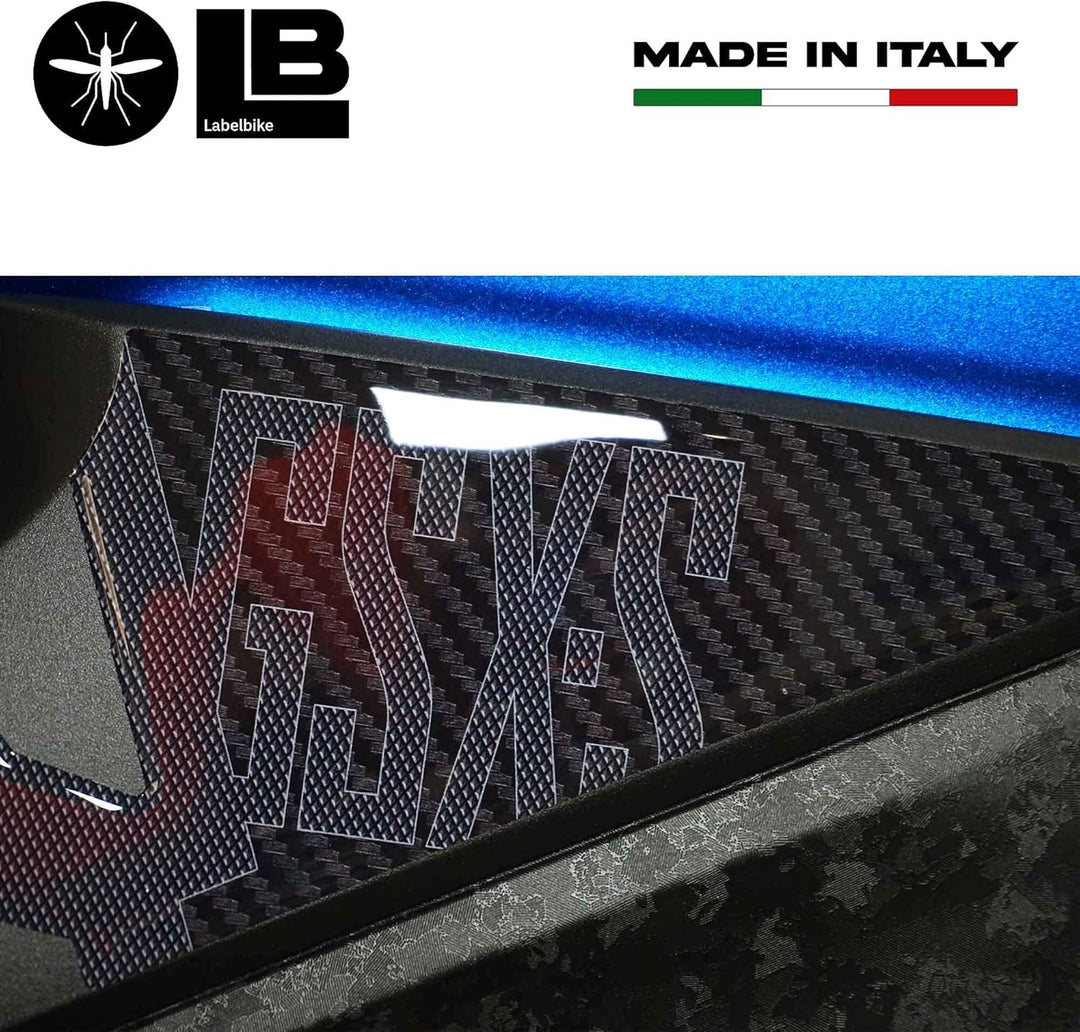 labelbike - 3D Aufkleber Seitensattelschoner kompatibel mit Suzuki GSX-S 1000 2021 Kohlenstoffartig