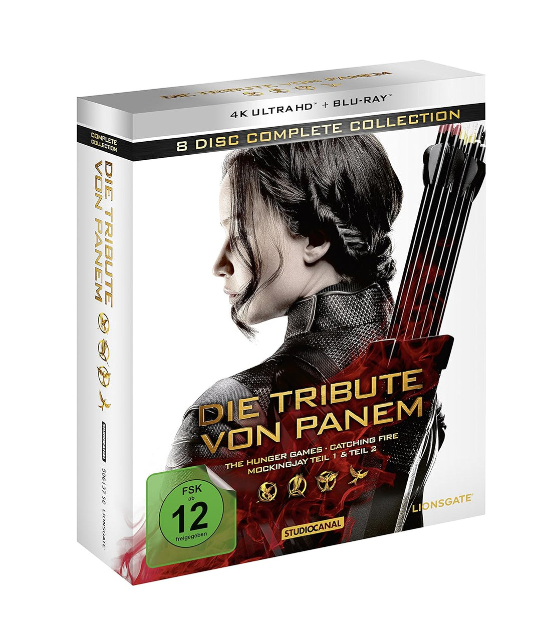 Die Tribute von Panem - Complete Collection (4K Ultra-HD) [Blu-ray], 4K