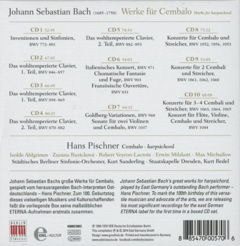 Werke Für Cembalo, Audio-CD