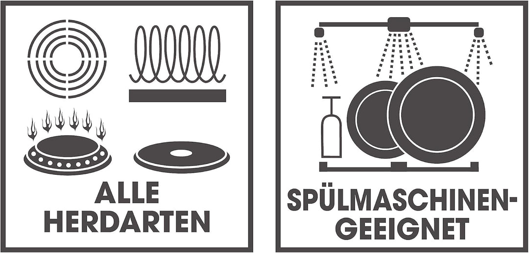 GOURMETmaxx Aluguss-Energiespartopf 5,8 L | ø 24 cm | Antihaftbeschichtung | Schnelle, einfache, fet