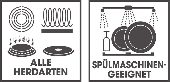 GOURMETmaxx Aluguss-Energiespartopf 5,8 L | ø 24 cm | Antihaftbeschichtung | Schnelle, einfache, fet
