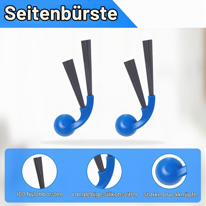 18 Stück Zubehörset für Ecovacs Deebot T30C Omni Gen2 / T30C Omni Saugroboter Ersatzteile, 1 Rollenb