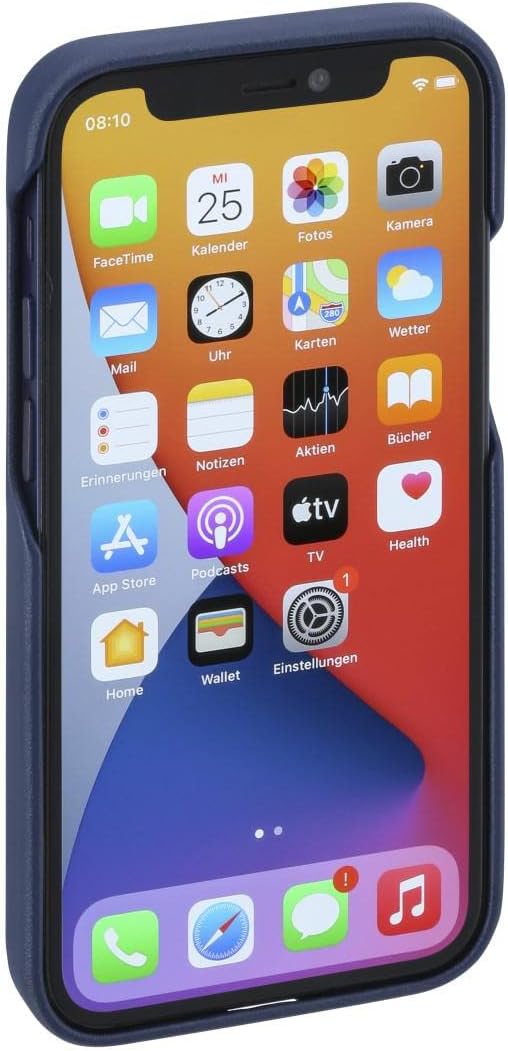 Hama Hülle für Apple iPhone 12 mini kompatibel mit MagSafe (Magnetische Hülle für induktives Laden,