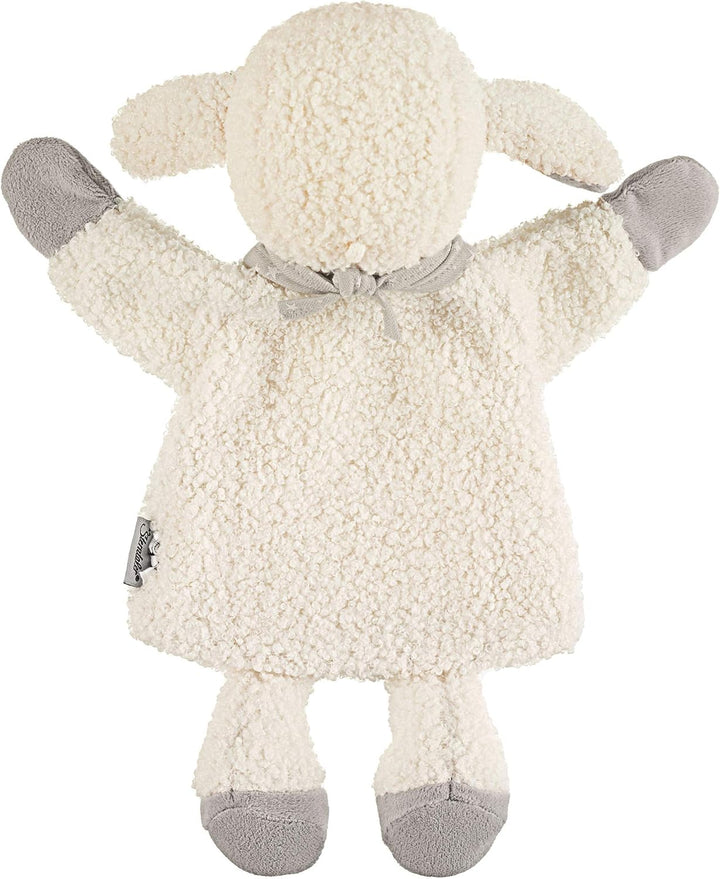 Sterntaler 3601968 Handpuppe Schaf Stanley, Ideal für Puppentheater und Rollenspiele, 30 cm, Beige