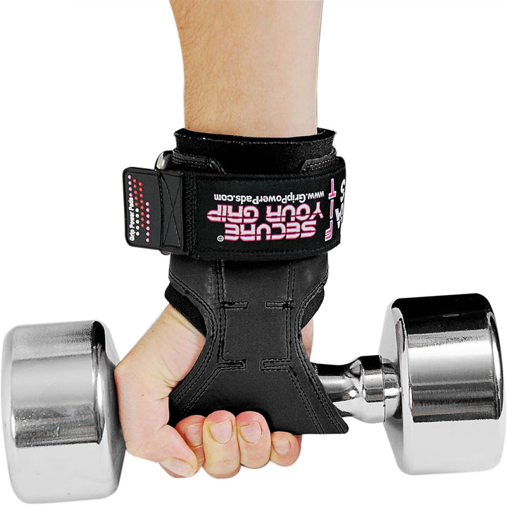 Cobra Grips Fit Gewichtheber-Handschuhe, robuste Gurte, Alternative zu Powerlifting-Haken für Kreuzh