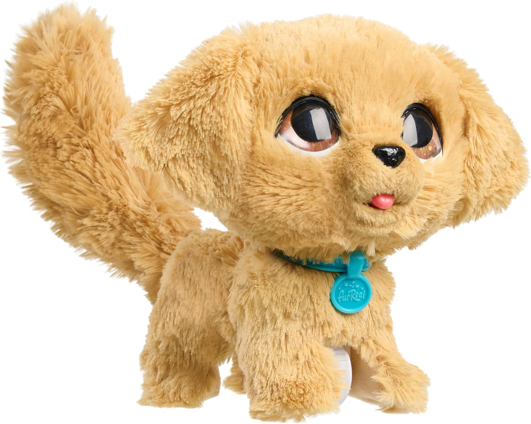 Just Play furReal Wag-A-Lots Golden Retriever, interaktives, 20,3 cm grosses, laufendes und sprechen