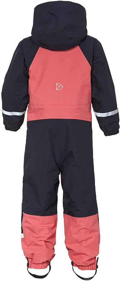 DIDRIKSONS Zeb 2 Overall Kinder pink/schwarz