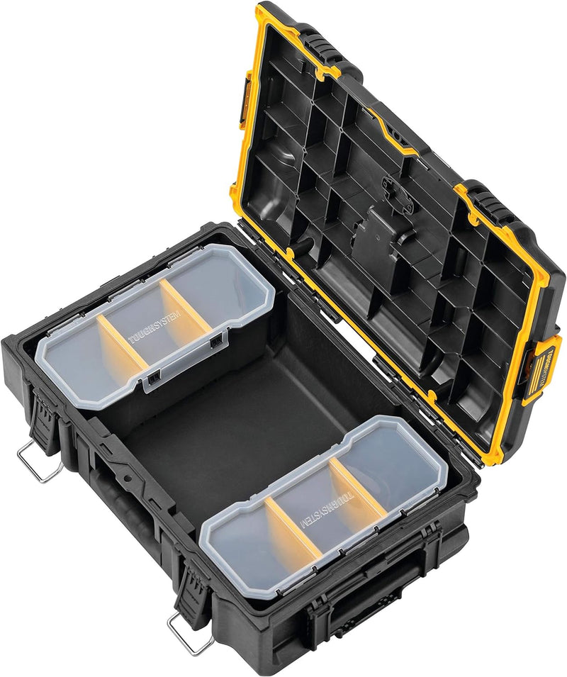 Dewalt Toughsystem 2.0 Box DS165 DWST83293-1 (kleine Werkzeugbox für allgemeinen Einsatz, IP65-staub